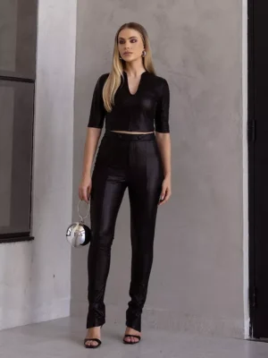 Cropped holográfico