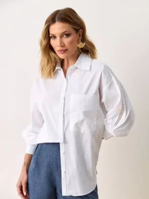 Camisa tricoline Sarah