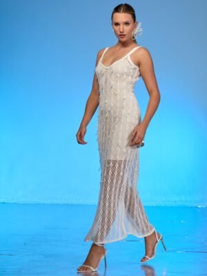 Vestido crochet bloom +