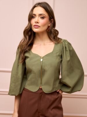 Blusa estruturada yves