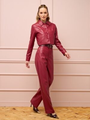 Casaco pu premium maxine