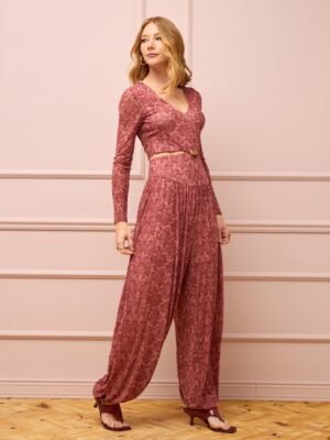 Macacão estampado ayla