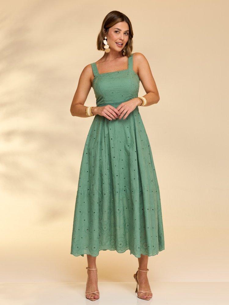 Vestido laise riso